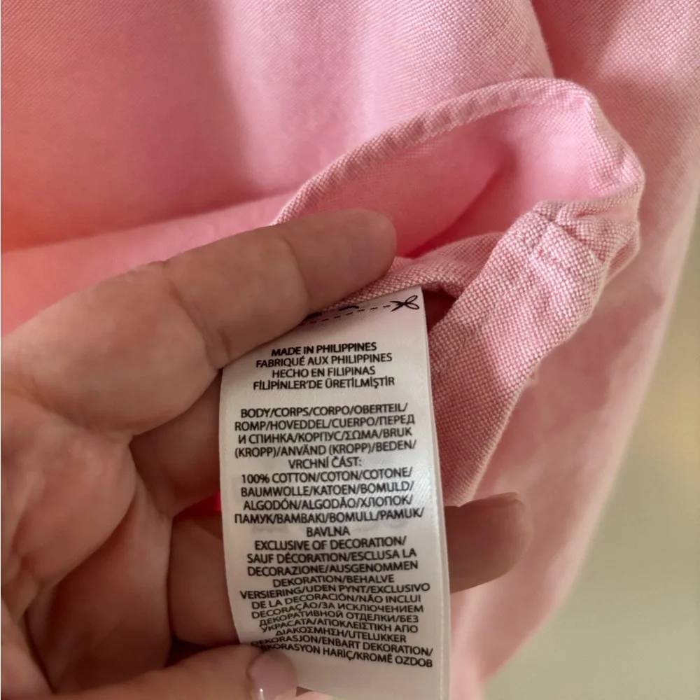 Ralph Lauren Light Pink Button-Down Shirt - Picture 5 of 6